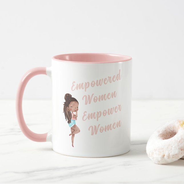 Empowered Women Empower Women Mug (With Donut)