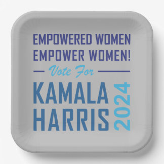 EMPOWERED WOMEN EMPOWER WOMEN! PAPER PLATE