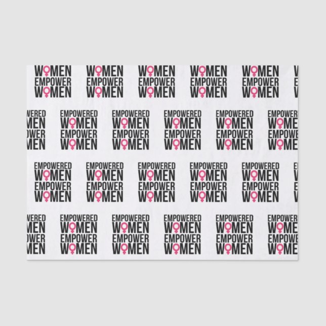 Empowered Women Empower Women Tissue Paper (Front)