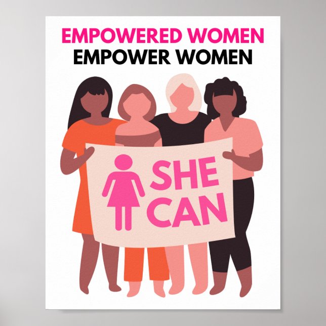 Empowered Women, Empower Women Wall Print (Front)