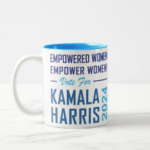 EMPOWERED WOMEN... Two-Tone COFFEE MUG