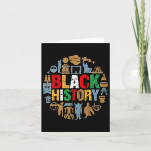 Empowering Black History Month Wear 2 Card