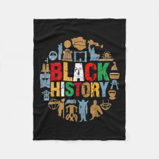 Empowering Black History Month Wear 2  Fleece Blanket