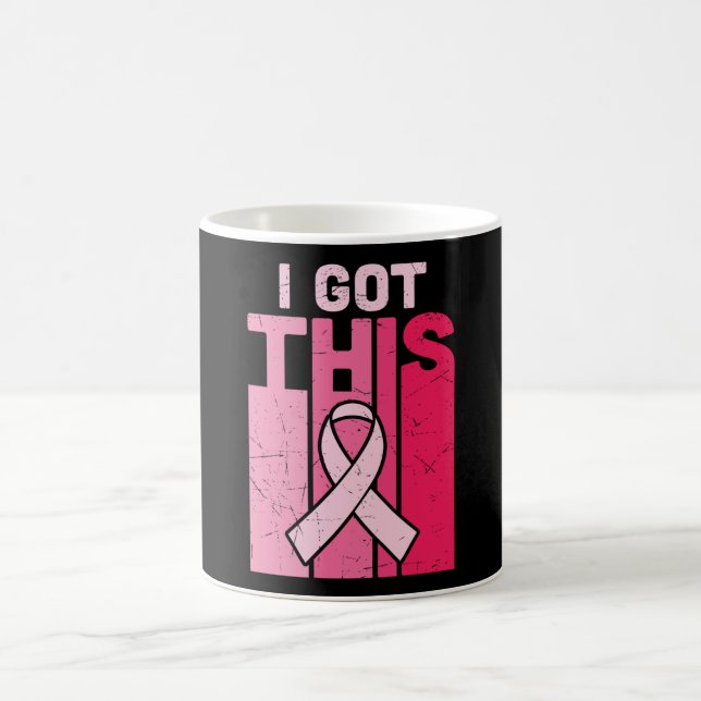 Empowering Got This Breast Cancer Warrior Survivor Coffee Mug (Center)