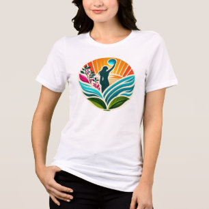 Empowering Humanity V-Neck Tri-Blend Shirt