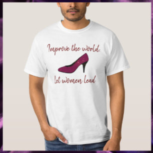 Empowering Inspirational Let Women Lead T-shirt