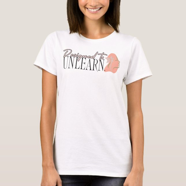 Empowering Minimalist for Growth-Minded Women T-Shirt (Front)