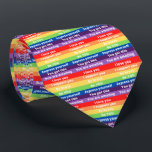 Empowering Pride Neck Tie<br><div class="desc">Celebrate pride with this colourful and empowering neck tie!</div>