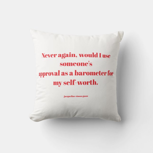 Empowering quotes cushion (Front)