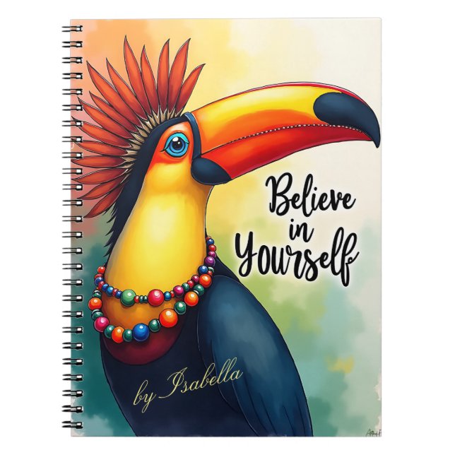 Empowering & Vibrant Notebook (Front)