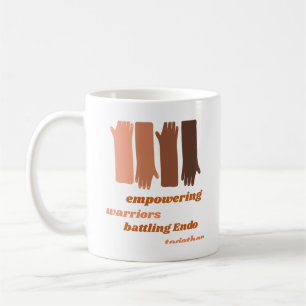 Empowering Warriors: Battling Endometriosis Togeth Coffee Mug