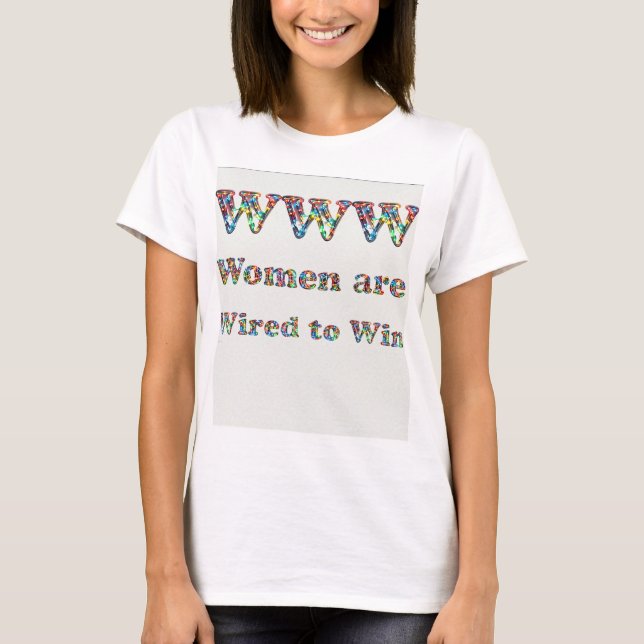 Empowering Women Through Art & Words T-Shirt (Front)