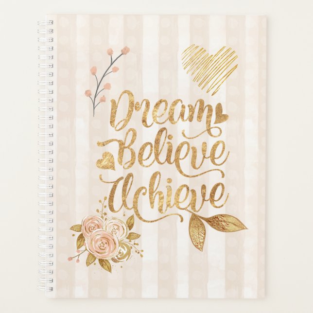 Empowering Women's Dream Planner (Front)