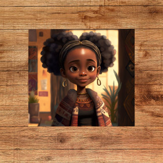 Empowering Young Black Girls: Celebrating Culture  Poster