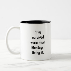 empowerment coffee mug, Two-Tone coffee mug
