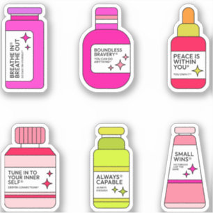 Empowerment Elixirs - Inspirational Bottle Sticker