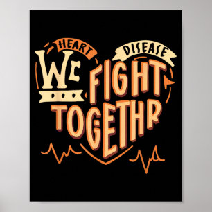 Empowerment In Action _ Heart Disease Awareness Poster