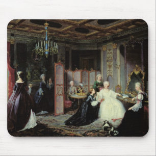 Empress Catherine the Great  receiving a Mouse Mat