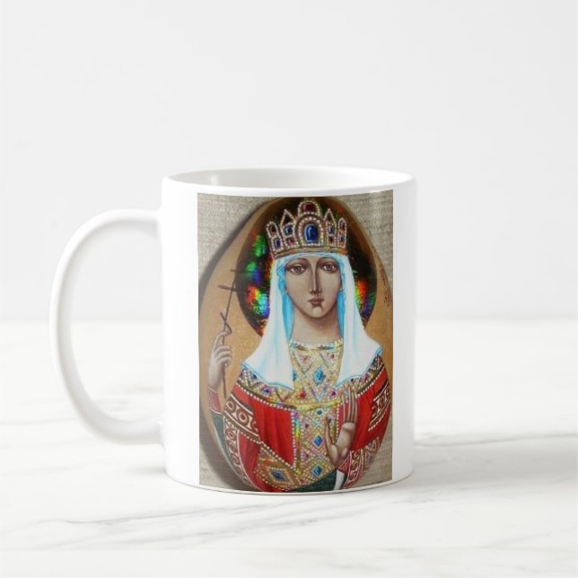 empress Elena from Konstantinopolis Coffee Mug (Left)