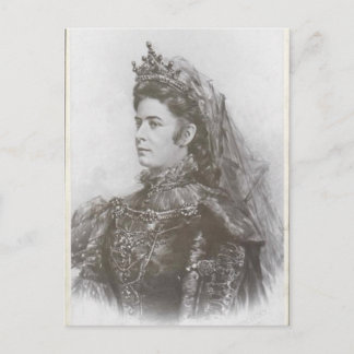 Empress Elisabeth Austria - Sissi 1899 im memoriam Postcard