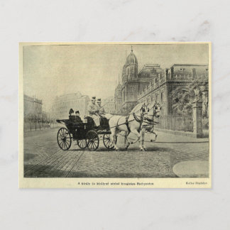 Empress Elisabeth of Austria- Sissi, Budapest 1867 Postcard