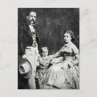 Empress Elisabeth of Austria - Sissi, FJ & Rudolf Postcard