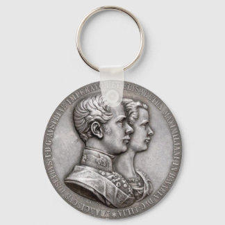 Empress Elisabeth of Austria Sissi Wedding Coin Key Ring