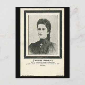Empress Elisabeth - Sissi - ASSASSINATION #034H Postcard