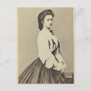 Empress Elisabeth - Sissi - Sisi of Austria 1864 Postcard