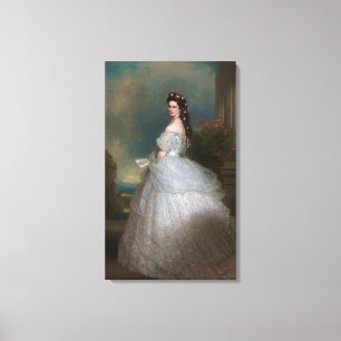 Empress Elisabeth von Österreich - Sisi Canvas Print