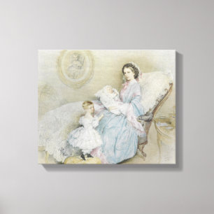 Empress Elisabeth von Österreich - Sisi Canvas Print