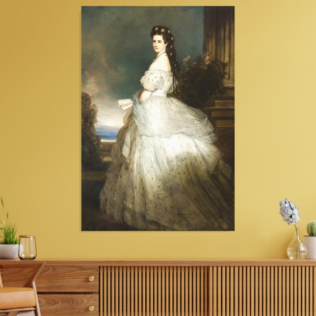 Empress Elizabeth Canvas Print (Insitu(LivingRoom))