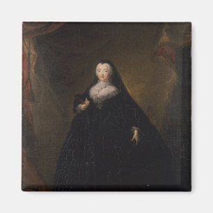 Empress Elizabeth in Black Domino, 1748 Magnet