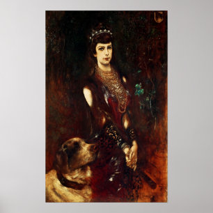 Empress Elizabeth of Austria, 1883 Poster
