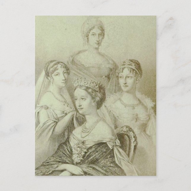 Empress Eugenie of France #002F Postcard (Front)