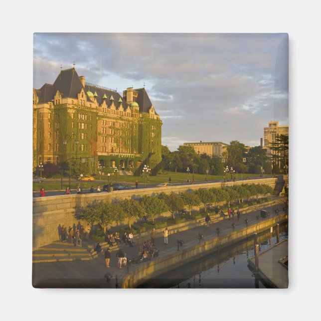 Empress Hotel and Inner Harbour waterfront, Magnet (Front)