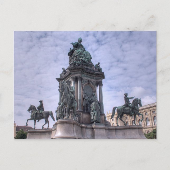 Empress Marie-Theresa of Austria-Hungary Postcard (Front)