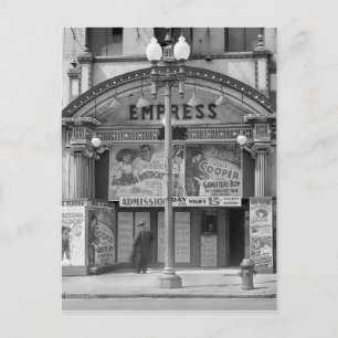 Empress Movie Theatre, 1939 Postcard
