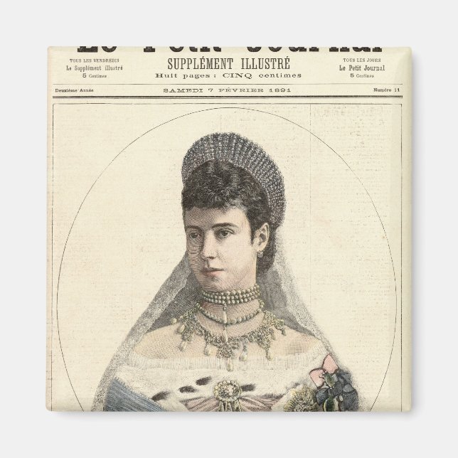 Empress of Russia Magnet (Front)
