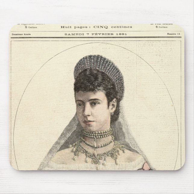 Empress of Russia Mouse Mat (Front)