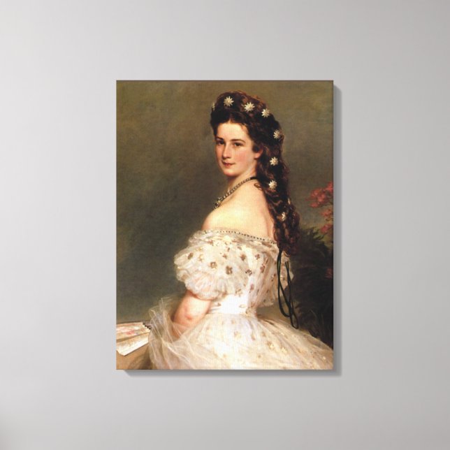 Empress Sisi Canvas Print (Front)