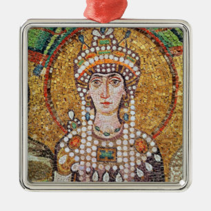 Empress Theodora Metal Tree Decoration