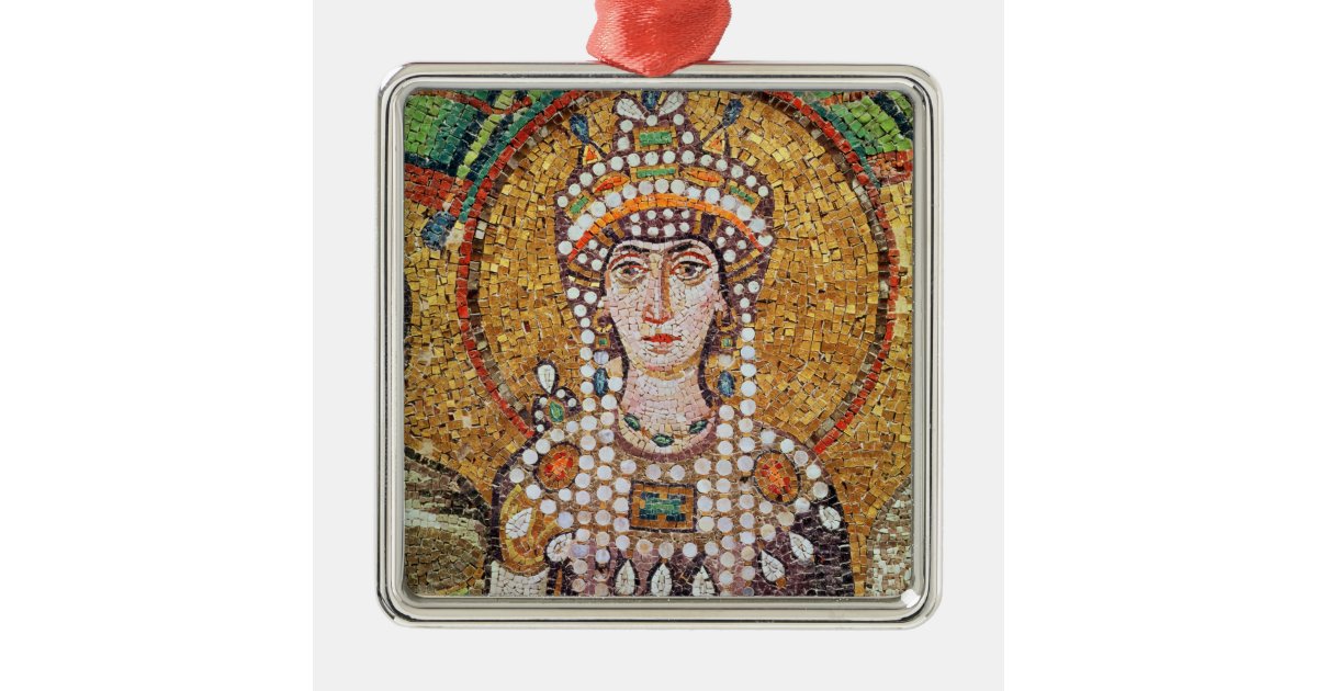 Theodora Tree Empress Theodora Metal Tree Decoration | Zazzle