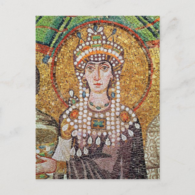 Empress Theodora Postcard (Front)