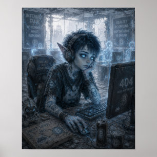 Emptiness / Gamer / Internet Club Poster