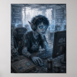 Emptiness / Gamer / Internet Club Poster