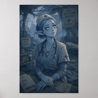 Emptiness / Nurse / Field Hospital Poster
