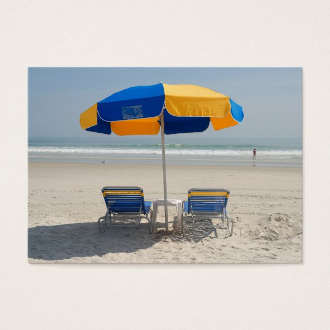 empty beach chairs (Front)