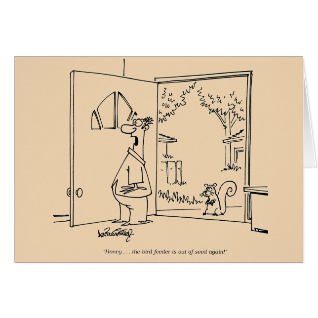 Empty Bird Feeder (Front Horizontal)