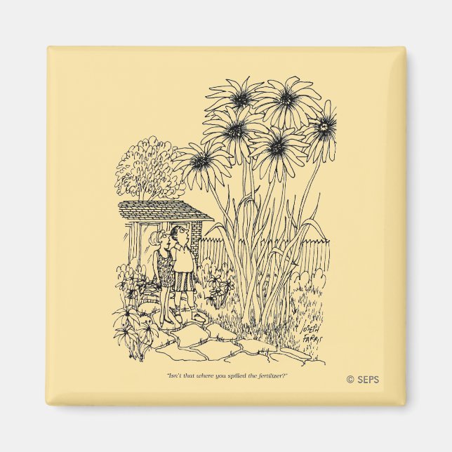 Empty Bird Feeder Magnet (Front)